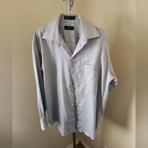Claiborne Long Sleeve Button Up Shirt With Pocket Size 16 34/35